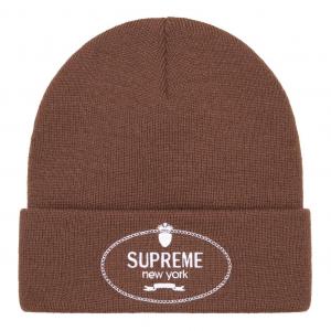 Supreme Кепка Крест, Brown/Brown