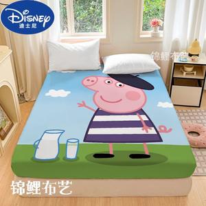 Disney Простыня на резинке детская 150х200х30 см с принтом Peppa Pig 18