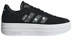 Кроссовки Adidas VL Court Bold J, черный