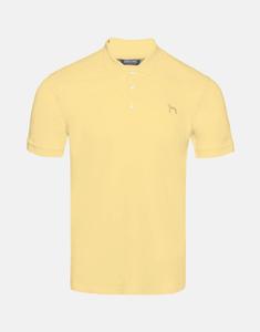 Рубашка поло с короткими рукавами из органического хлопка Masson & Green, желтый