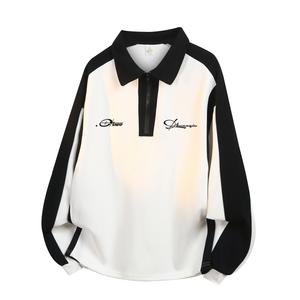 Свитшот Unisex Lapel Moderate Regular HUANQIU, белый