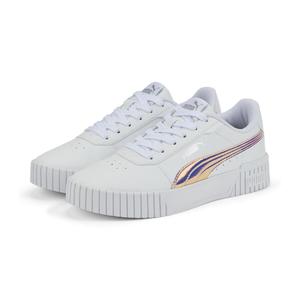 Кроссовки Carina 2.0 Holo для девочек PUMA White Silver Gray