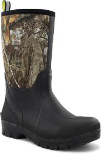 Унисекс зимние ботинки Western Chief 365 из неопренa для мужчин и женщин - морозоустойчивые, бесшовная водонепроницаемая резина, противоскользящая подошва, обувь для активного отдыха в любую погоду, Realtree Camo/Mid