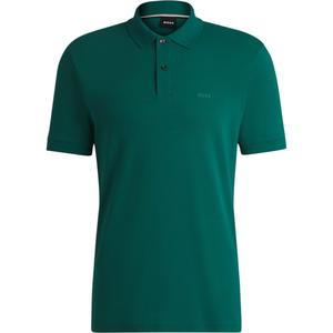 Поло Boss Pallas HUGO BOSS, темно-зеленый