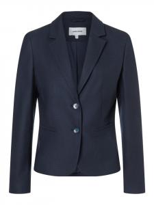 More & More Структурированный короткий блейзер темно-синего цвета
