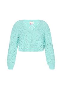 Свитер IZIA, бирюзовый