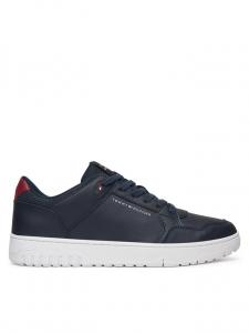 Кроссовки Basket Core Lite Lth Mix FM0FM05518 Tommy Hilfiger, синий