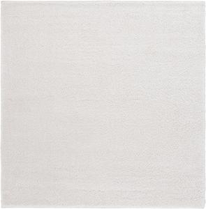 Ковер SAFAVIEH, 201 x 201 см,  Penelope Shag Collection, ivory, геометрический рисунок, идеален для помещений с высокой проходимостью в гостиной, спальне, столовой (PNL540A)