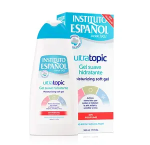 Нежное увлажняющее средство для мытья тела Ultratopic Pieles Atópicas Instituto Español, 500 ml