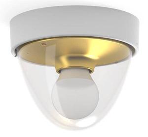 Потолочный светильник Licht-Erlebnisse MAIRA цвет weiß/transparent/gold