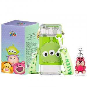 Disney Пластиковый стаканчик для воды Blue/Pink/Purple 520ML