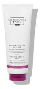 Christophe Robin, Color Shield Mask With Camu Camu Berries, Кремовая питательная укрепляющая маска для окрашенных и осветленных волос, 200 мл