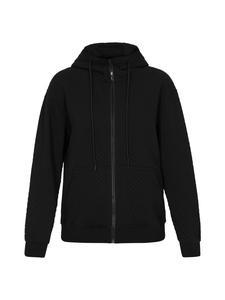 Женская толстовка с капюшоном черного цвета usha BLUE LABEL