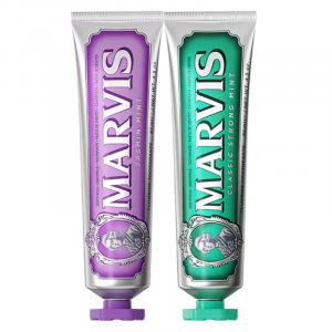 Классическая зубная паста Periodontal Care 85 мл*4 Marvis, two-piece set: jasmine toothpastes 85ml+strong mint toothpastes 85ml