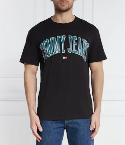 Футболка Tommy Jeans Regular Fit, черный