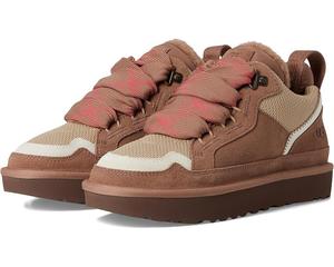 Женские кроссовки UGG Lowmel 1144032-RYK Rocky Oak Suede Wool Linen Shoes GUG109 Ugg, коричневый