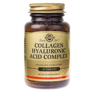 Solgar, Гиалуроновая кислота, 120 мг, 30 таблеток.