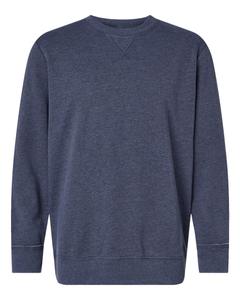 Мужская флисовая толстовка с круглым вырезом Vintage Wash LAT, цвет washed navy