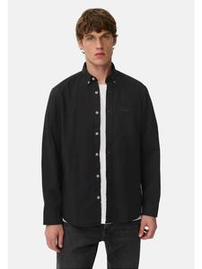 Рубашка с длинными рукавами и воротником на пуговицах черного цвета Camel Active