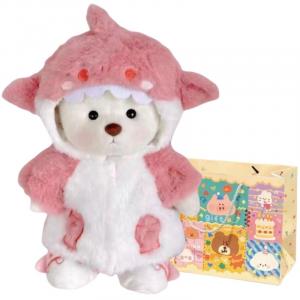 Плюшевый мишка Teddy Little Cute Bear, высота 30 см Small bubble, белый