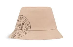 DIOR Хлопковая панама женская верблюжьего цвета, Camel