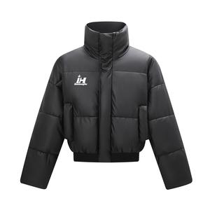 Пуховик Unisex Stand Collar утепленный стеганый HUANQIU, черный