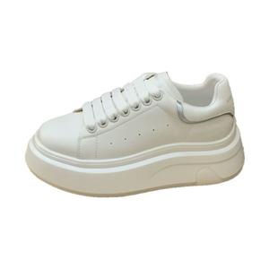 Puppytown Серебряные женские скейтерские кеды с противоскользящей подошвой, устойчивые к истиранию и дышащие, цвет Silver