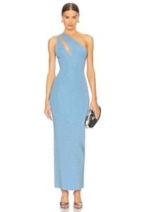 Трикотажное платье ballari Ronny Kobo, лазурный