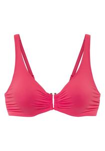 Топ бикини-бралетт LASCANA, красный