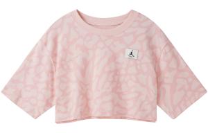 Женский укороченный топ Jordan, цвет Atmospheric light pink