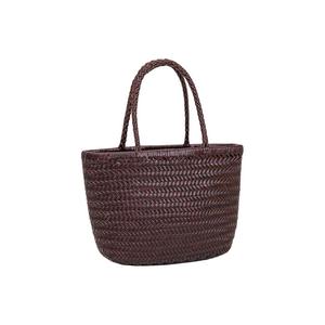 PAYOT Женская сумка из натуральной кожи комбинированных цветов, Dark Coffee