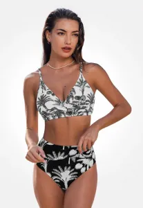 Комплект бикини Cupshe, Black White