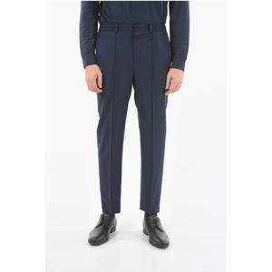 CC COLLECTION Брюки RESET из натуральной шерсти Corneliani, Blue