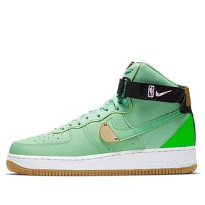 Кроссовки x nba air force 1 high 'celtics green' Nike, зеленый