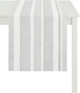 APELT дорожка для стола "2904 Loft Style", (1 шт.) 48х140 см, белый/серый