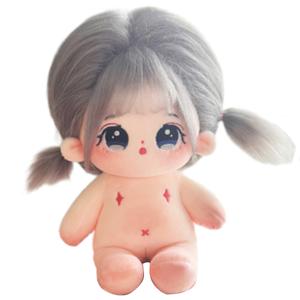 Очаровательная премиальная двусторонняя хлопковая кукла плюшевая кукла высотой 20см Dolls and bears dance