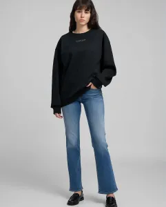Женский свитшот с круглым вырезом Replay, черный