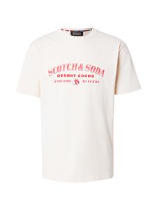 SCOTCH & SODA Футболка в светло-желтом цвете