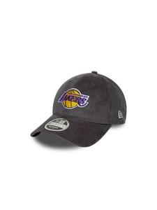 Бейсболка NEW ERA 9FORTY LA Lakers, серый