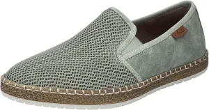 Мужские лоферы Rieker, зеленый