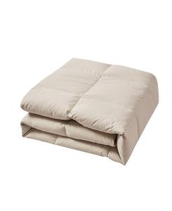 Одеяло из цветного микрофибрового пера и пуха, размер Twin Beautyrest, слоновая кость