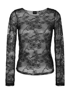 MADELEINE Лонгслив в черном цвете