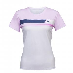 Женская одежда для бадминтона Kawasaki, нежно-розовый фиолетовый