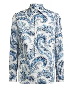 Рубашка «Рома» x0802, стильная мода Etro, синий