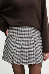 Юбка из шерстяной смеси Max&Co., коричневый