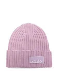 Вязаная шапка с логотипом Molo, розовый