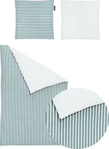 Постельное белье из сатина Nora-Kids irisette BL 100x135 см зеленое Irisette