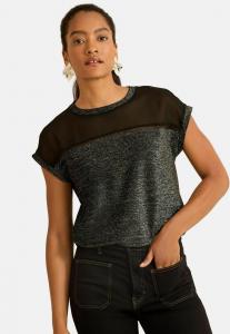 Блуза Love & Roses REGULAR FIT , Black Metallic/Black