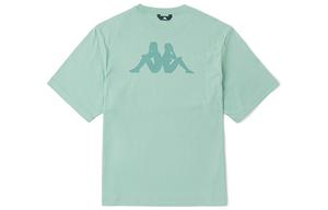 Футболка унисекс Kappa, Crossover серо-голубая-8229