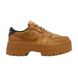 Ботинки Air Jordan Wmns Air Jordan 1 Low Brooklyn 'Wheat', коричневый